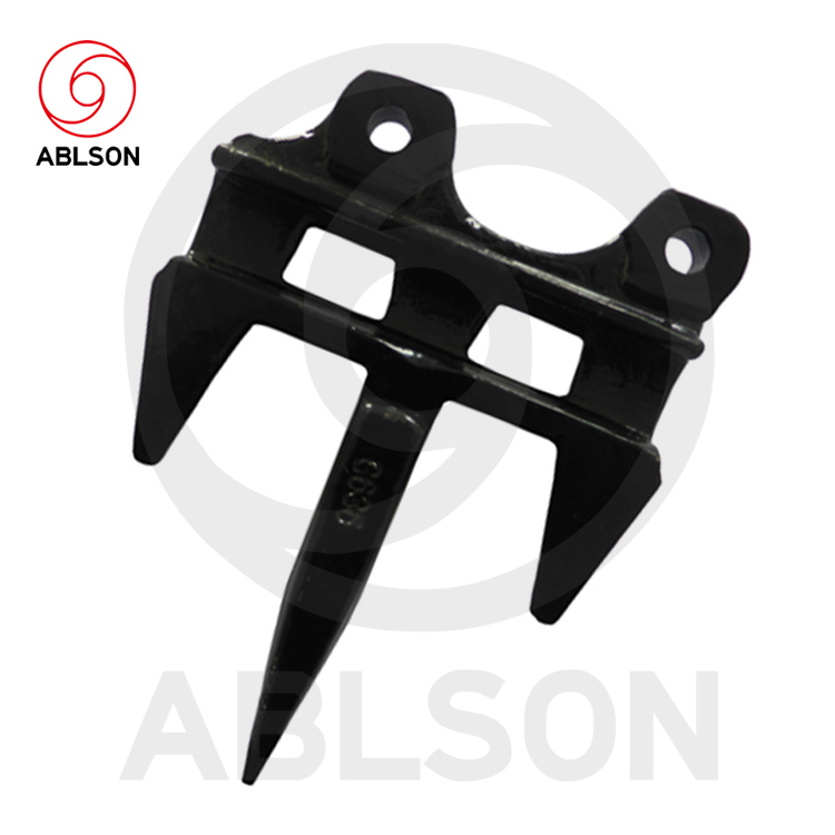 Cast  knife guard for combine harvester
